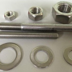 Selection of stainless steel fasteners